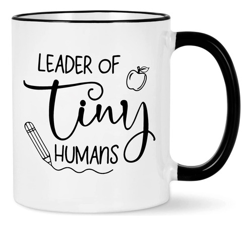 Regalos Para Maestros, Taza Líder De Pequeños Humanos, Regal