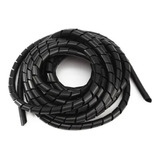 Cinta Helicoidal Negro 21mm Por 10mt Organizador Cable 