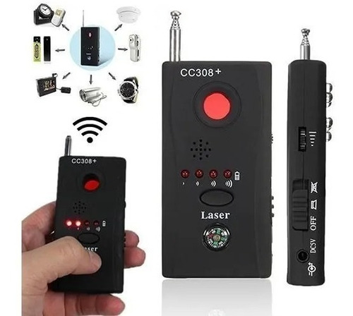 Localizador Detector Câmera Espiã Escutas Gps Gsm Original