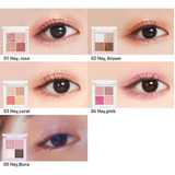 Pearlflex Glitter Eye Palette Sombra Coreana Color De La Sombra 04 Hey Pink