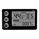 Controlador Inteligente Ebike Lcd Display S866 24v 36v 48v 6