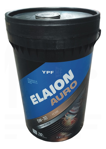 Aceite Elaion F50 E 5w-30 Sintético Acea X20 Lts. Balde