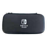 Estuche Rigido Nintendo Switch Oled Color Negro