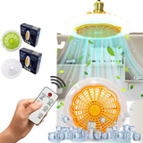 Lâmpada De Ventilador De Teto Led Ajustável Pequena E27 30w