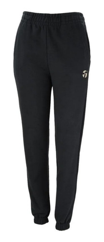 Pantalon Topper Jogging Mujer Urbano Deportivo Negro Puño