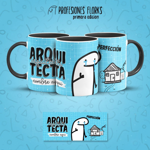 Taza De Cerámica Profesión Arquitecta/o Caja De Regalo 