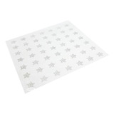 Plancha De Strass Tacha Termoadhesiva Estrella Mini 49u.