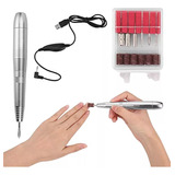 Pulidora De Uñas Usb Torno 35000rpm Drill Manicura Pedicura