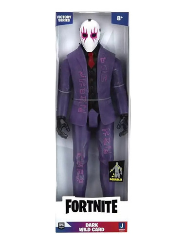 Boneco Articulado Fortnite 29cm Dark Wild Card Sunny 2049