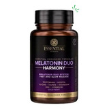 Suplemento Em Cápsulas Essential Nutrition Melatonin Duo Harmony Em Pote De 94g 120 Un