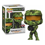 Funko Pop Halo Master Chief Ma40 In Hydro Deco #17 Exclusive