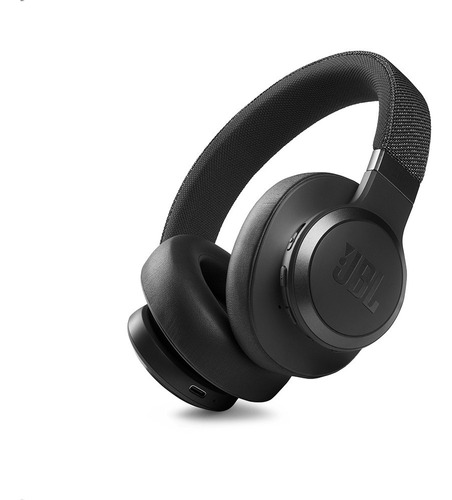 Auriculares Bluetooth Jbl Live 660nc Con Cancelación De Ruido, Color Negro