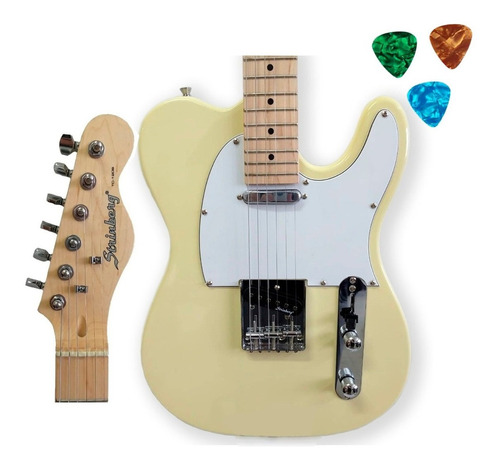 Guitarra Elétrica Telecaster Strinberg Tc 120s Iv+ Brinde