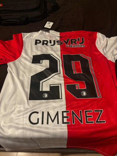 Camisa Versión Jugador Original Santi Gimenez (talla L)