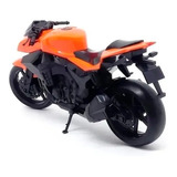 Moto Motorcycle Naked, Colores Surtidos 0901, Color Roma, Naranja