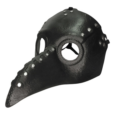 Mascara Da Peste Negra Mascara Halloween Preto