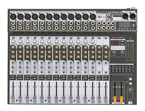 Mesa Soundcraft 1602fx 16 Canais Com Entrada Usb