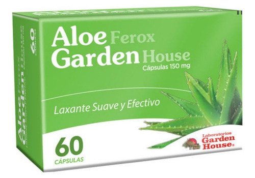 Aloe Garden 60 Cap. Sabor Sin Sabor