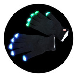  Par Guantes Led Liminoso Fiesta - Ciudad Cotillón