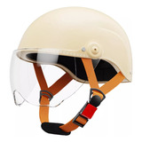 3c Casco De Moto Casco Vintage Para Adultos Hombres Mujeres