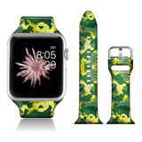 Malla Para Apple Watch 42/44mm Ftfcase Camuflado 2