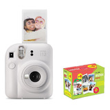 Câmera Instax Mini 12 + Filme De 60 - Kit Exclusivo - Branco