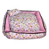 Cama Pet Cachorro Gato Grande Com Zíper 67x57x20 Lavável 