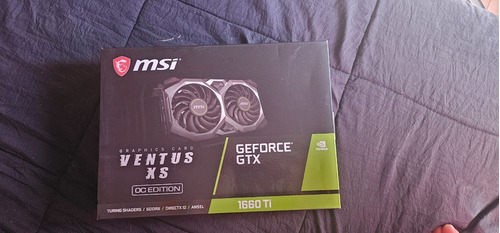  Geforce Gtx Ventus Xs Oc Edition 6gb Gddr6 1660ti 6g