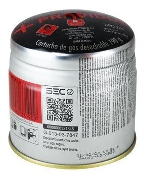 Cartucho Gas Providus 190ml