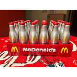 Cajón De Coca Cola Con Minis De Macdonals De Aluminio