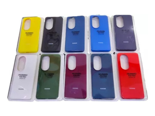 Estuche Forro Goma Silicon Para Huawei P50 Pro