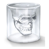 Vaso De Cristal Calavera Para Whisky Craneo De Vidrio 250 Ml