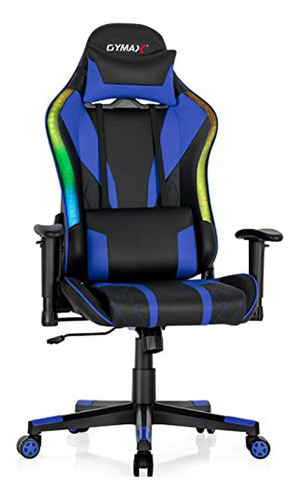 Silla Gaming Powerstone Rgb Ergonómica Con Soporte Lumbar Y 