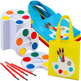 Mini Juego De Pintura De Niños Bolsas De Tela 24 Pieza...