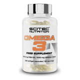 Suplemento En Cápsula Scitec Nutrition  Omega 3 Sabor Underflavored De 140ml 100 Un