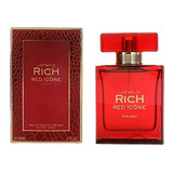 Icono Rojo Rico Por John B. 3.0 Fl Oz De Eau De Toillette En