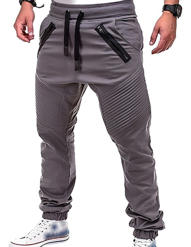 Pantalón Hombre Jogger Drill Camuflado Licrado Resorte