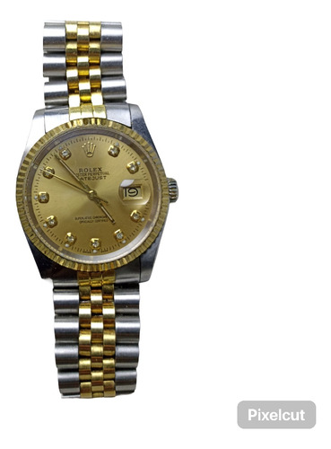 Reloj Rolex Oro Amarillo Y Acero Inoxidable 