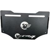 Porta Placa Akt Cr4- Cr5 En Acero Inoxidable