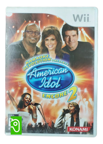 Karaoke Revolution American Idol Encore 2 Juego Original Wii