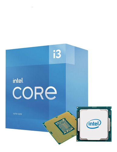 Procesador Intel Core I3-10105 3.7 Ghz Lga 1200 Con Graficos