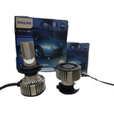 Focos Led Philips H7 Ultinon Essential 200% + Luz 6500°k