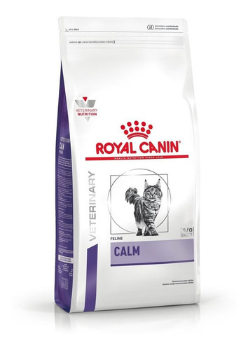 Alimento Royal Canin Veterinary Diet Feline Calm Para Gato Adulto De Raza Pequeño Sabor Pollo En Bolsa De 2kg