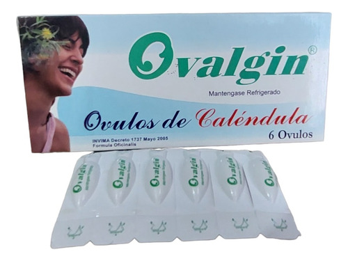 Ovalgisan Ovulos De Calendulax 6 Unid - Unidad a $9