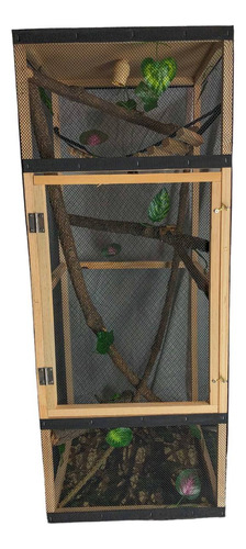 Terrario Extra Grande Reptiles Iguana Camaleon (100x40x40)