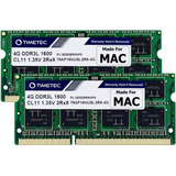 Timetec 8gb Kit(2x4gb) Compatible For Apple Ddr3l 1600mhz 