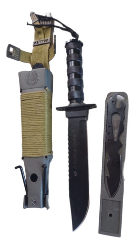 Cuchillo De Supervivencia Tipo Rambo, Rey De Jungla 01