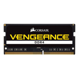 Memoria Ram Vengeance Gamer Color Negro 8gb 1 Corsair Cmsx8gx4m1a2400c16