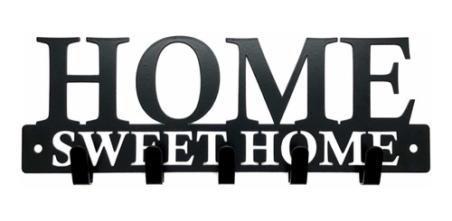 Llavero Porta Llaves Home Sweet Home De Metal Premium -hogar