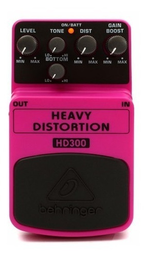 Behringer Hd-300 Heavy Distortion Pedal Guitarra Distorsion